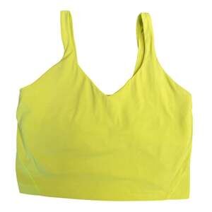 Lululemon Align Tank Top Women Sz 10 Yellow Electric Lemon Neon